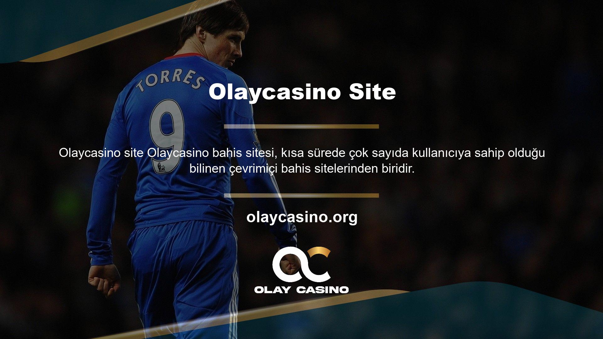 Olaycasino Site