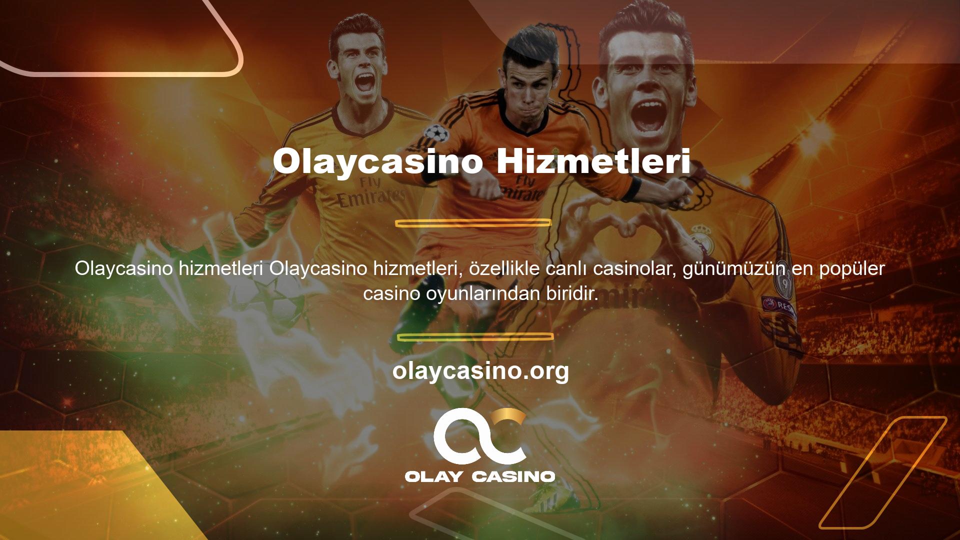 İnsanların zihninde bir oyun haline gelen Canlı Casino Olaycasino, dijital ortamda pek çok kişinin aradığı oyun türüdür