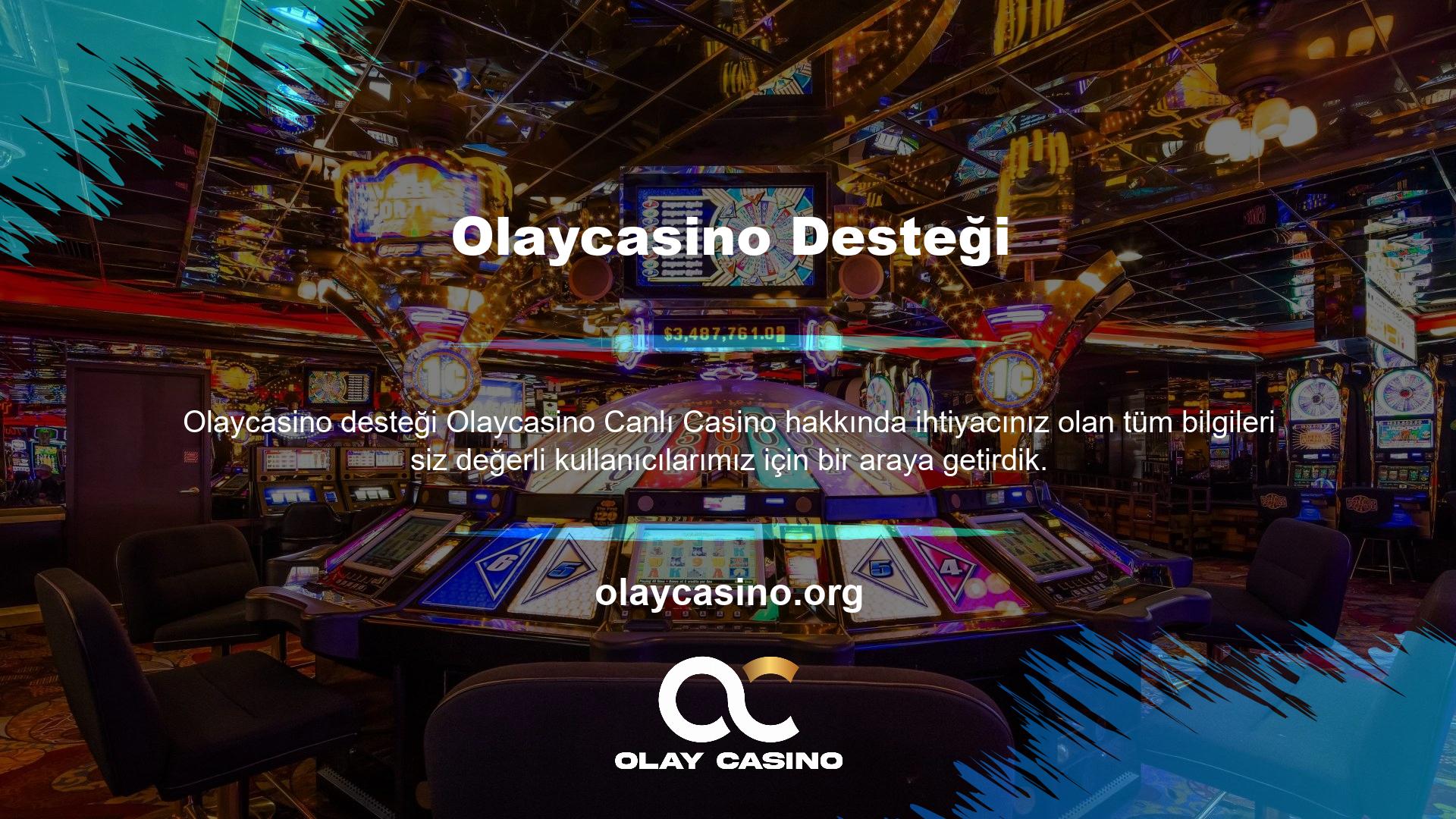 Canlı casino özelliği kullanıcıların çok yüksek bonuslar kazanmasını sağlar