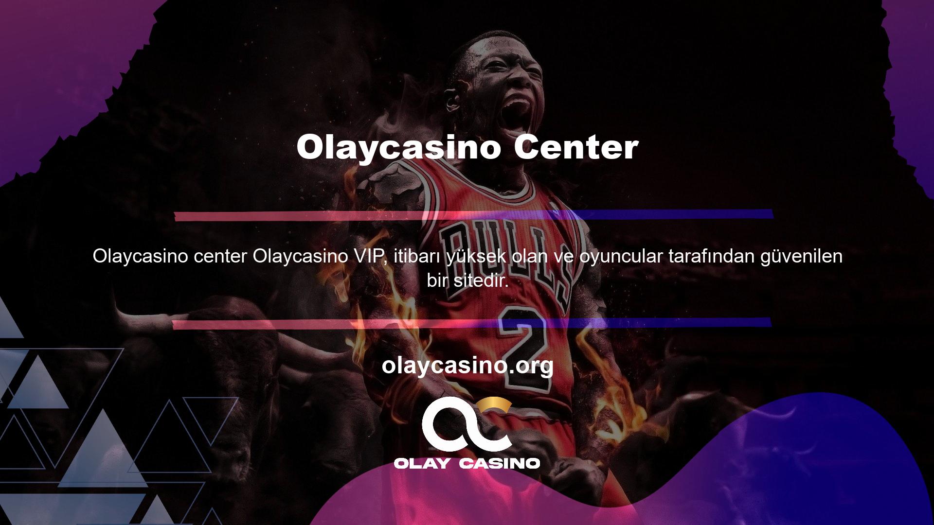 Bu amaçla Olaycasino kullanıcılara VIP olma fırsatını sunmaktadır